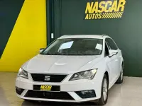 Usado Seat Leon Style 115 CV (84 kW) 2018 Blanco Familiar