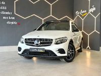 Usado Mercedes GLC220 AMG line 170 CV (125 kW) 2015 Blanco SUV
