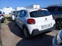 Usado Citroën C3 Feel 99 CV (72 kW) 2019 Blanco Utilitario