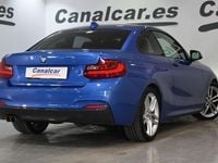 Usado BMW 220 190 CV (139 kW) 2015 Azul Coupe