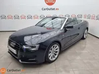 Usado Audi A5 Cabriolet 177 CV (130 kW) 2015 Negro Descapotable