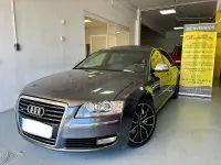 Usado Audi A8 S-Line 326 CV (239 kW) 2008 Gris / plata Berlina