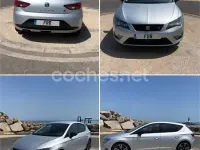 Usado Seat Leon FR 150 CV (110 kW) 2016 Gris / plata Berlina