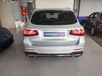 Usado Mercedes GLC220 AMG line 170 CV (125 kW) 2016 Azul SUV