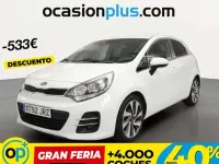 Usado Kia Rio 84 CV (61 kW) 2016 Blanco Utilitario