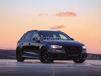Usado Audi S3 Sport 300 CV (220 kW) 2014 Negro Berlina