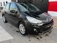 Usado Citroën C3 PureTech 82 CV (60 kW) 2015 Negro Berlina