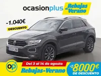 Usado VW T-Roc Advance 110 CV (80 kW) 2021 Gris SUV