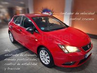 Usado Seat Ibiza Reference 75 CV (55 kW) 2016 Rojo Berlina