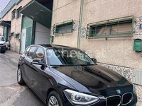 Usado BMW 118 143 CV (105 kW) 2015 Negro Utilitario