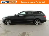 Brugt Mercedes C220 AMG line 170 HK (125 kW) 2016 Sort Stationcar