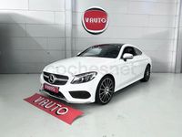 Usado Mercedes C220 170 CV (125 kW) 2017 Blanco Coupe