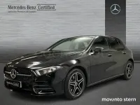 Usado Mercedes A250 AMG line 218 CV (160 kW) 2022 Negro Berlina
