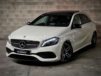 Usado Mercedes A180 AMG line 109 CV (80 kW) 2016 Blanco Berlina