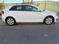 Usado Audi A3 Ambiente 105 CV (77 kW) 2010 Blanco Utilitario