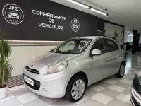 Usado Nissan Micra Acenta 80 CV (58 kW) 2013 Gris / plata Utilitario