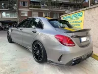 Usado Mercedes C180 AMG 120 CV (88 kW) 2015 Gris Berlina