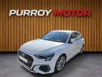 Usado Audi A3 S-Line 150 CV (110 kW) 2022 Blanco Berlina