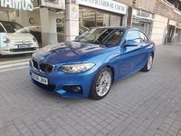 Usado BMW 218 150 CV (110 kW) 2016 Azul Coupe