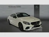 Usado Mercedes C220 194 CV (142 kW) 2020 Blanco Coupe