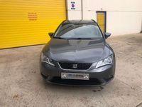 Usado Seat Leon ST Reference 110 CV (80 kW) 2015 Gris Familiar