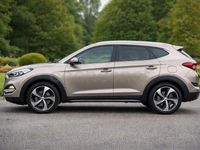 Usado Hyundai Tucson 141 CV (103 kW) 2018 Beige SUV