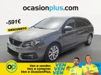 Usado Peugeot 308 SW Style 130 CV (95 kW) 2018 Gris / plata Familiar