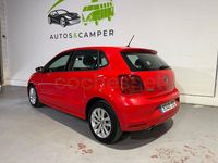 Usado VW Polo Advance 90 CV (66 kW) 2015 Rojo Berlina