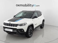 Usado Jeep Compass Trailhawk 240 CV (176 kW) 2022 Blanco alpine + techo negro SUV