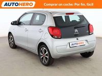 Usado Citroën C1 Feel 82 CV (60 kW) 2017 Plateado Utilitario