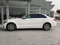 Usado Mercedes C200 136 CV (100 kW) 2016 Blanco Berlina