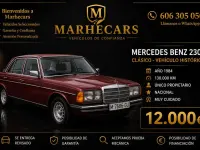 Usado Mercedes 230 136 CV (100 kW) 1984 Rojo Berlina