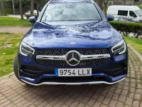Usado Mercedes GLC300e 306 CV (225 kW) 2021 Azul SUV