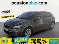 Usado Peugeot 308 Style 131 CV (96 kW) 2017 Gris plata Utilitario