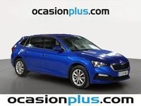 Usado Skoda Scala Ambition 110 CV (80 kW) 2022 Azul Utilitario