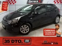 Usado Kia Rio 85 CV (62 kW) 2014 Negro Berlina
