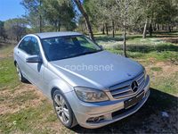 Usado Mercedes C200 Elegance 122 CV (89 kW) 2008 Gris / plata Berlina