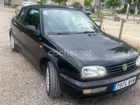 Usado VW Golf Cabriolet 75 CV (55 kW) 1995 Negro Descapotable