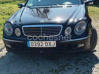 Usado Mercedes E280 Avantgarde 190 CV (139 kW) 2006 Negro Berlina