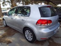 Usado VW Golf VI 105 CV (77 kW) 2009 Plateado Utilitario