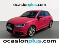 Usado Audi A1 Sportback S-Line 90 CV (66 kW) 2018 Rojo Utilitario
