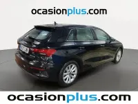 Usado Audi A3 110 CV (80 kW) 2022 Negro Berlina