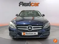 Usado Mercedes C220 170 CV (125 kW) 2017 Azul Familiar