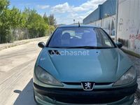 Usado Peugeot 206 70 CV (51 kW) 1999 Azul Utilitario