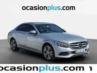 Usado Mercedes C220 Avantgarde 170 CV (125 kW) 2016 Gris plata Berlina