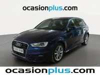 Usado Audi A3 Sportback 150 CV (110 kW) 2014 Azul Utilitario