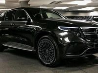 Usado Mercedes EQC400 300 kW (408 CV) 2021 Negro SUV