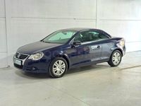 Usado VW Eos 122 CV (89 kW) 2009 Azul Descapotable