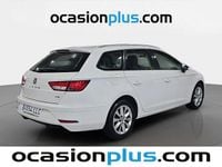 Usado Seat Leon Style 130 CV (95 kW) 2020 Blanco Monovolumen