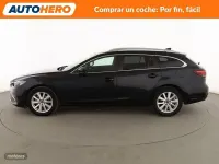 Usado Mazda 6 Style+ 145 CV (106 kW) 2017 Negro Familiar